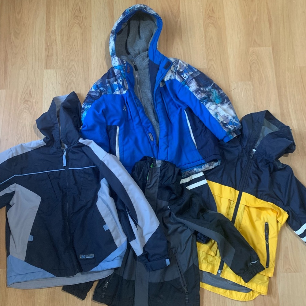 Lot of Boys coats